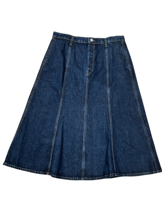 Banana Republic Dresses & Skirts - Banana Republic Dark Wash A-Line Denim Midi Skirt 14, Summer Skirt